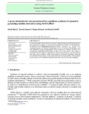 A green chemoselective one-pot protocol for expeditious synthesis of symmetric pyranodipyrimidine derivatives using ZrOCl2.8H2O