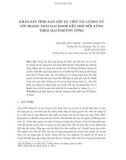 Khảo sát tính đan rối và viễn tải lượng tử với trạng thái hai mode kết hợp đối xứng thêm hai photon tổng