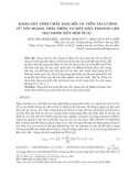 Khảo sát tính chất đan rối và viễn tải lượng tử với trạng thái thêm và bớt một photon lên hai mode kết hợp SU(2)