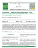 Do electricity consumption and economic growth lead to environmental pollution? Empirical evidence from association of southeast Asian Nations Countries