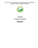 Syllabus: Climate change