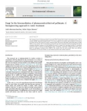 Fungi for the bioremediation of pharmaceutical-derived pollutants: A bioengineering approach to water treatment