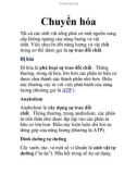 Chuyển hóa