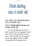 dinh dưỡng của vi sinh vật