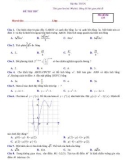 Đề tập huấn THPTQG năm 2019 môn Toán - Sở GD&ĐT TP Hồ Chí Minh - Đề 10