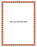 Bất Chợt Một Buổi Chiều