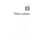 Hướng dẫn thêu rua-xích móc ruban: Phần 3