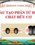 Bài giảng Hóa học 9 bài 35: Cấu tạo phân tử các hợp chất hữu cơ