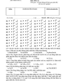 Đề kiểm tra 45 phút môn Hóa học lớp 12 lần 2 năm 2016-2017 - THPT Hàm Thuận Bắc - Mã đề 209