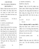 CHUYÊN ĐỀ HÓA HỌC : CO2 TÁC DỤNG VỚI DUNG DỊCH KIỀM