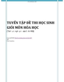 TUYỂN TẬP ĐỀ THI HỌC SINH GIỎI MÔN HÓA - PHẦN 1