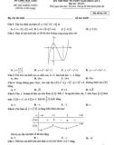 Đề thi thử tốt nghiệp THPT môn Toán năm 2023-2024 (Lần 2) - Sở GD&ĐT Bạc Liêu