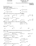 Đề thi giữa học kì 1 môn Toán lớp 11 năm 2023-2024 - Trường THPT Chuyên Lê Qúy Đôn, Quảng Trị