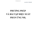 Phương pháp và bài tập hiệu suất phản ứng NH3