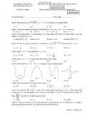 Đề KSCL ôn thi THPT Quốc gia lần 3 môn Toán lớp 12 năm 2017 - THPT Yên Lạc - Mã đề 345