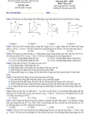 Đề thi KSCL lần 4 môn Vật lí lớp 10 năm 2018 - THPT Nguyễn Viết Xuân - Mã đề 204