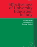 Ebook Effectiveness of university education in Italy: Employability, competences, human capital