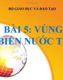 Slide bài Vùng biển nước ta - Địa 5 - GV.N.C.Vân