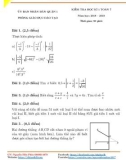 Đề thi học kì 1 lớp 7 môn Toán quận 1 năm học 2018-2019