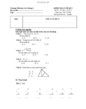 Đề thi học kì 1 môn Toán lớp 1 năm 2017-2018 - Trường Tiểu học An Tường 1
