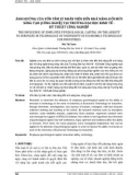 Ảnh hưởng của vốn tâm lý nhân viên đến khả năng đổi mới sáng tạo (công nghệ) tại trường Đại học Kinh tế - Kỹ thuật Công nghiệp