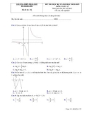 Đề thi học kì 1 môn Toán lớp 12 năm 2022-2023 có đáp án - Trường THPT Trần Phú (Mã đề 132)