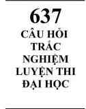 637 câu hỏi trắc nghiệm Vật lí