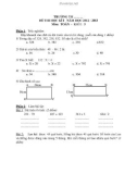 40 đề thi HK1 môn Toán lớp 3 năm 2012-2013