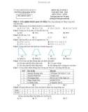 Đề thi học kì 1 môn Toán lớp 6 năm 2022-2023 có đáp án - Trường THCS Hòa Hưng