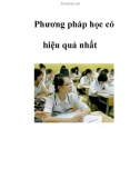 Phương pháp học có hiệu quả nhất