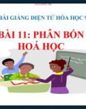 Slide bài Phân bón hóa học - Hóa 9 - GV.Phạm V.Minh