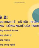 Bài giảng Thương mại điện tử (E-Commerce): Chương 2 - Đàm Thị Thủy