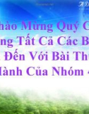 Bài thuyết trình Tin học 12 – Bài tập thực hành: Tìm hiểu hệ cơ sở dữ liệu