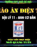 Bài giảng Địa lí lớp 11 - Bài 4: Thực hành tìm hiểu những cơ hội và thách thức của toàn cầu hóa với các nước đang phát triển