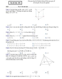Đề thi KSCĐ lần 3 môn Toán lớp 12 năm 2017-2018 - THPT Ngô Gia Tự - Mã đề 496