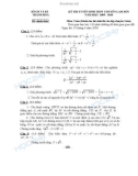 Đề thi tuyển sinh lớp 10 THPT chuyên Lam Sơn môn Toán năm 2009-2010 - Sở GD&ĐT Thanh Hóa