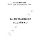 BÀI TẬP TRẮC NGHIỆM HOÁ HỮU CƠ