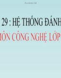 Bài 29: Hệ thống đánh lửa - Bài giảng điện tử Công nghệ 11 - Đ.T.Hoàng