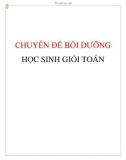 Chuyên đề bồi dưỡng học sinh giỏi Toán THPT