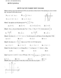 Đề ôn tập tốt nghiệp THPT môn Toán năm 2020 - Sở GD&ĐT Khánh Hòa - Đề số 16