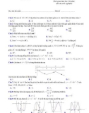 Đề ôn tập tốt nghiệp THPT môn Toán năm 2020 - Sở GD&ĐT Khánh Hòa - Đề số 24
