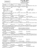 Đề thi thử kỳ thi THPT Quốc gia môn Hóa học lần 1 - Trường THPT chuyên Nguyễn Huệ (Mã đề thi 132)