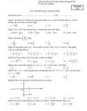 Đề thi diễn tập THPTQG 2018 môn Toán - Sở GD&ĐT Đồng Tháp - Mã đề 132