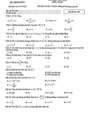 Đề thi KSCL môn Toán lớp 12 năm 2021-2022 có đáp án (Đợt 1) - Sở GD&ĐT Thanh Hóa (Mã đề 105)