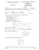 Đề thi KSCL môn Toán lớp 12 năm 2022-2023 (Lần 1) - Sở GD&ĐT Thanh Hóa (Mã đề 101)