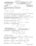 Đề thi Kỳ thi THPT QG môn Toán 2018 - Sở GD&ĐT Hải Phòng - Mã đề 132
