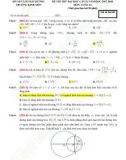 Đề thi thử ĐH môn Toán lần 2 năm 2017-2018 - Sở GD&ĐT Hải Dương