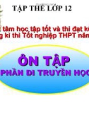 Giáo án điện tử sinh học: Sinh học lớp 12- Ôn tập phần di truyền học