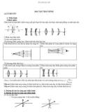 Bài tập thấu kính (Lý thuyết + Bài tập)
