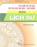 Ôn thi Đại học và Cao đẳng Môn Lịch sử